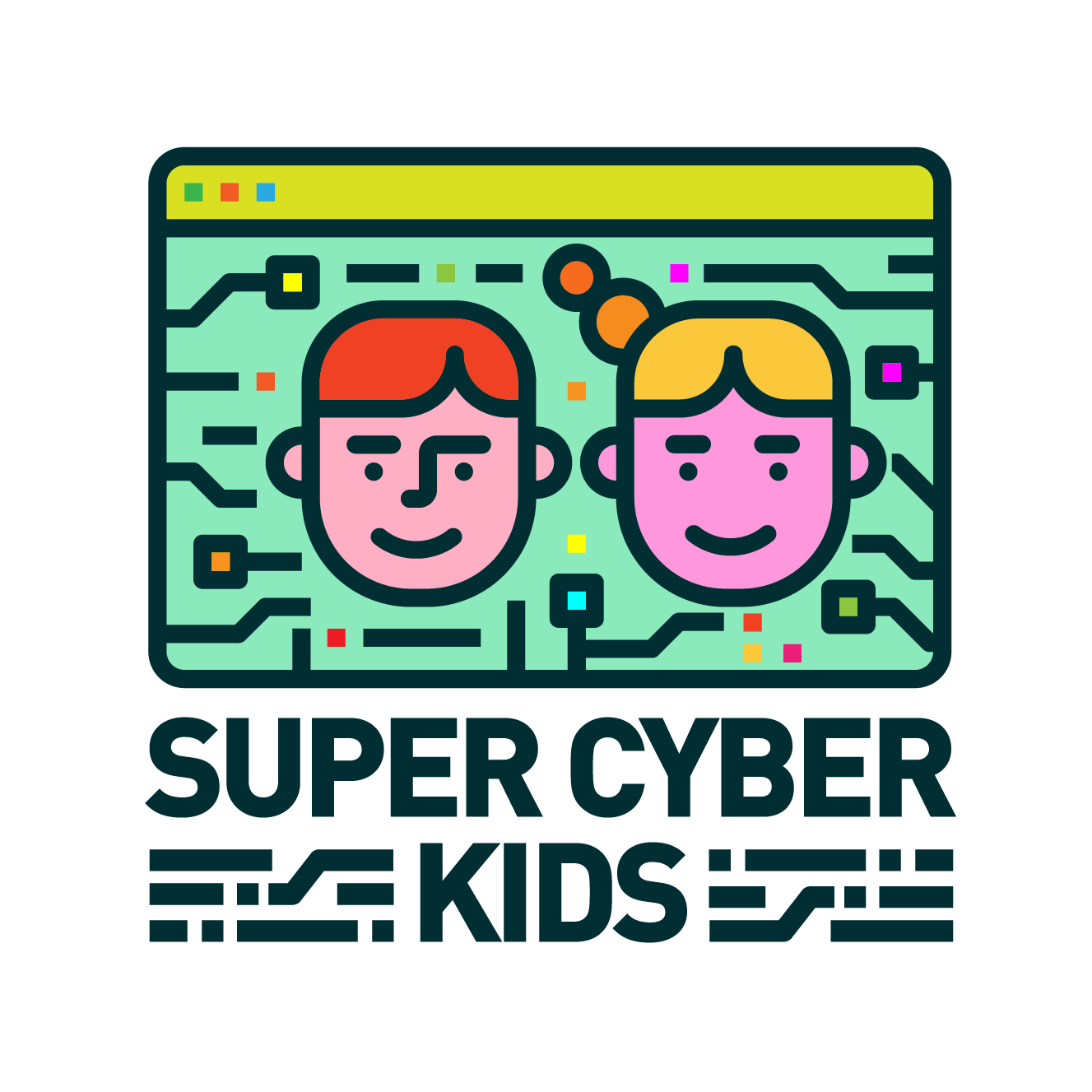 Logo Super Cyber Kids